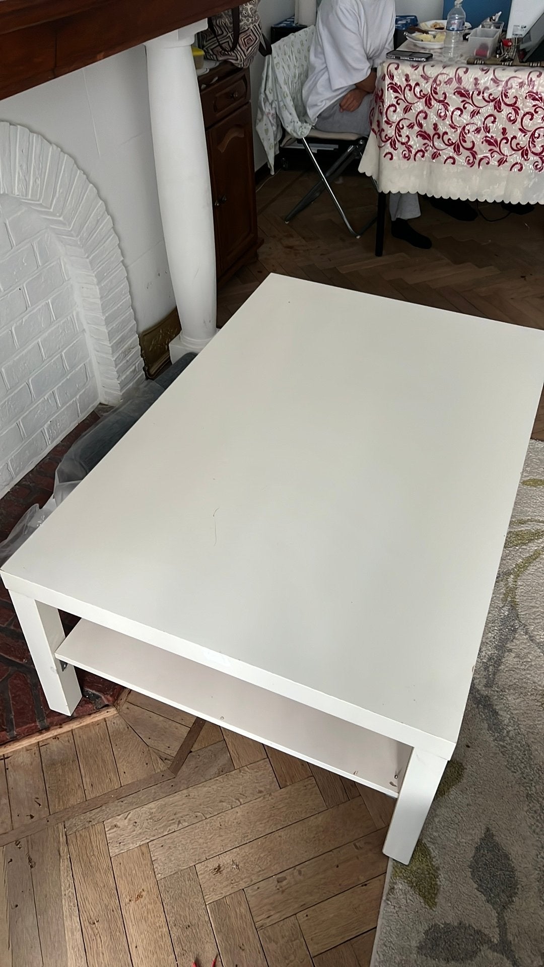 Salontafel, Ophalen, Gebruikt