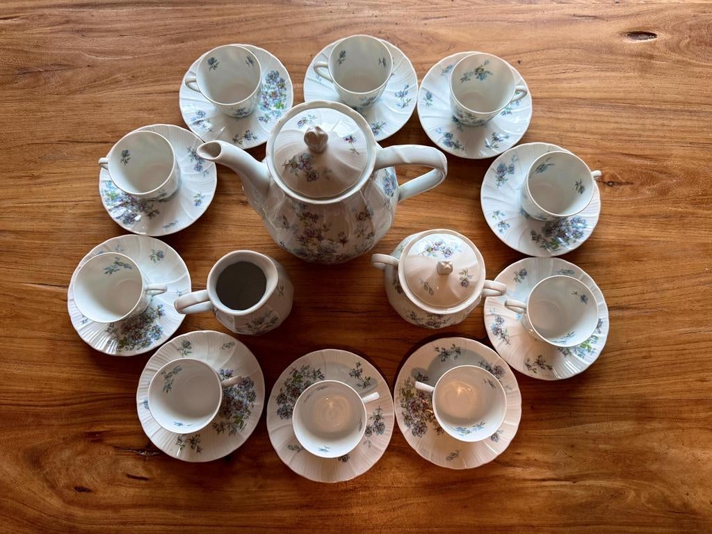 Bernardaud Limoges thea/coffee set - Gabrielle collection, Ophalen