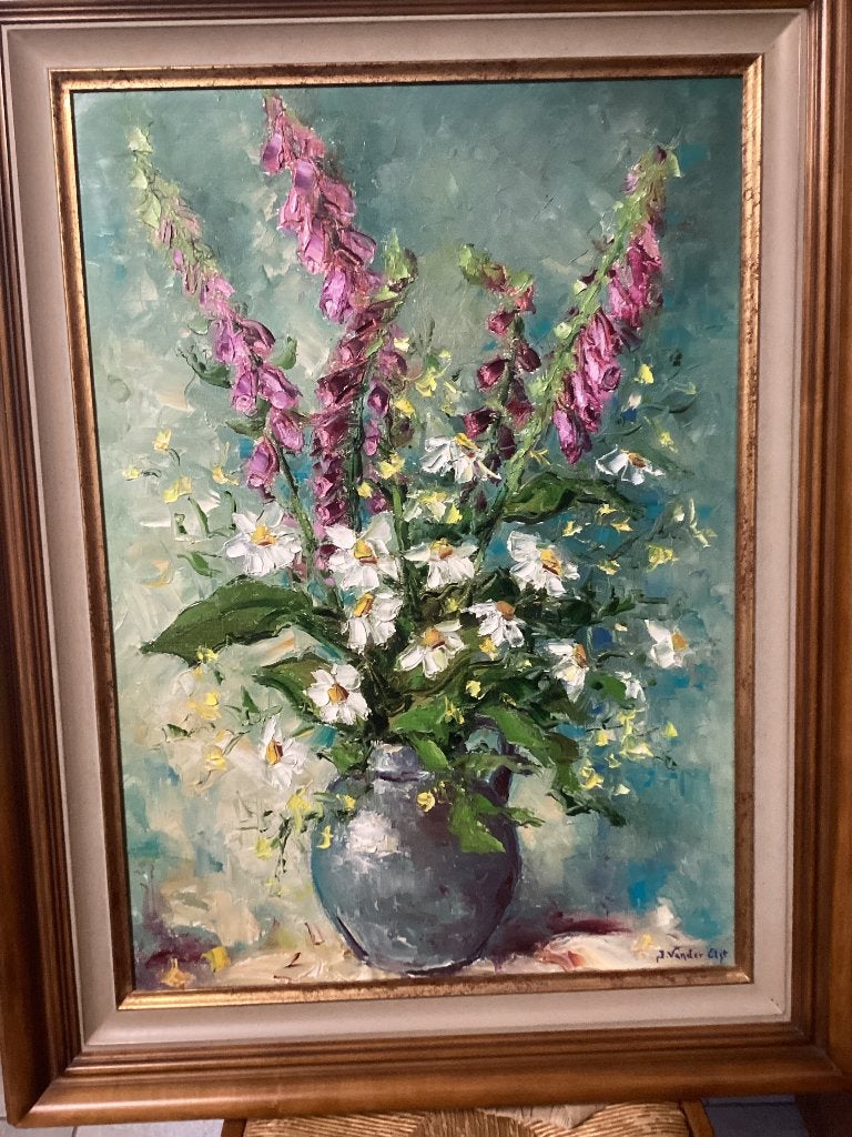 Magnifique peinture, Antiquités & Art, Daté, Peinture à l'huile, Enlèvement, Toile