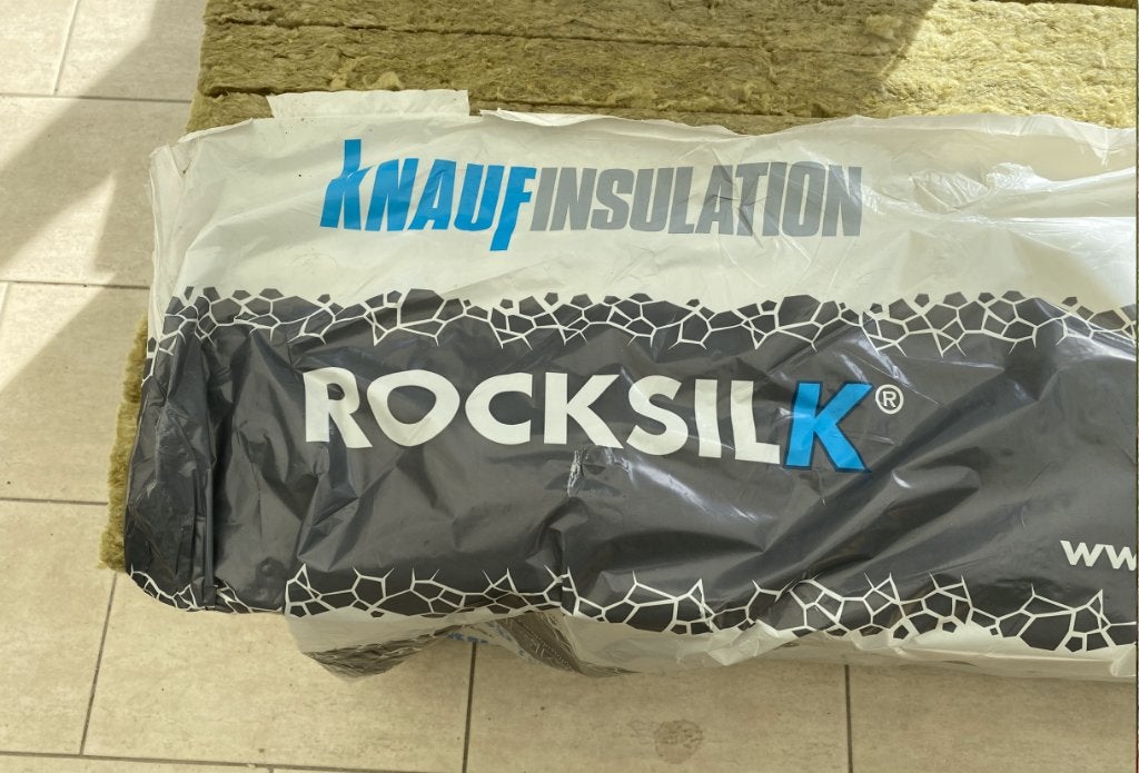 Knauf Rocksilk / Rockwool RockSono Base 50mm dikte - 4,5m², Ophalen, 4 tot 8 cm, Nieuw, Steenwol