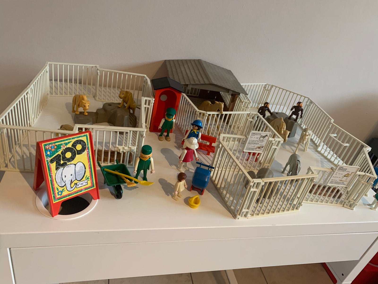3125 Zoo set playmobil, Kinderen en Baby's, Ophalen, Gebruikt