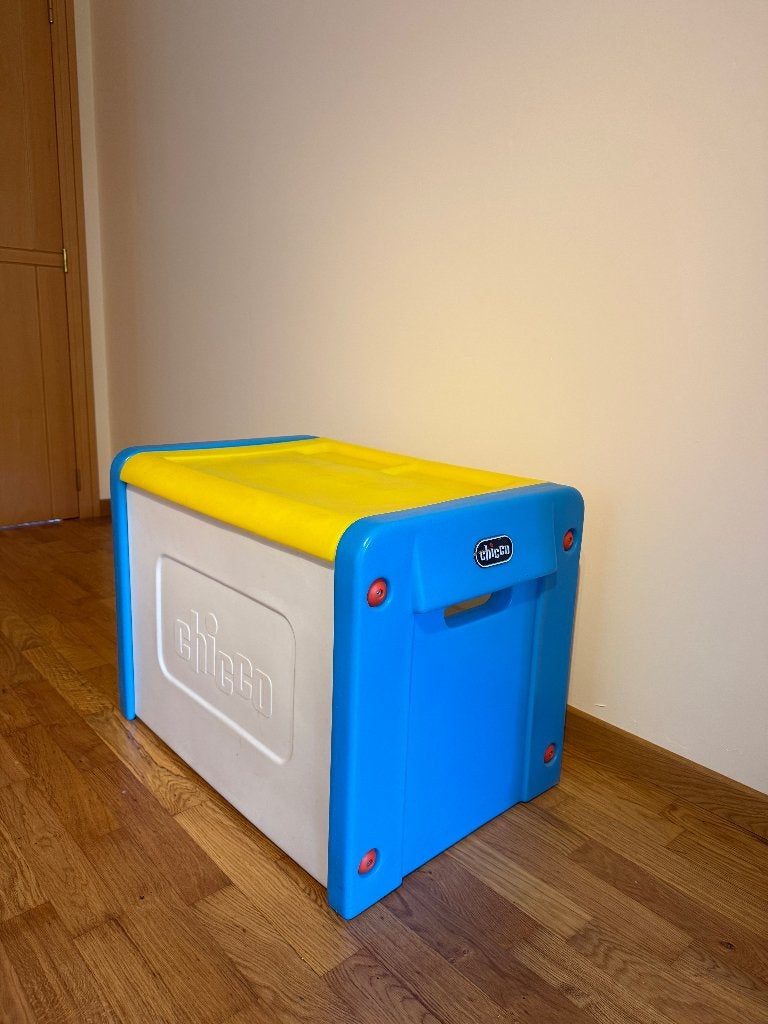 Coffre à jouets Chicco – 70  50  55 cm, Enlèvement, Utilisé, Autres types