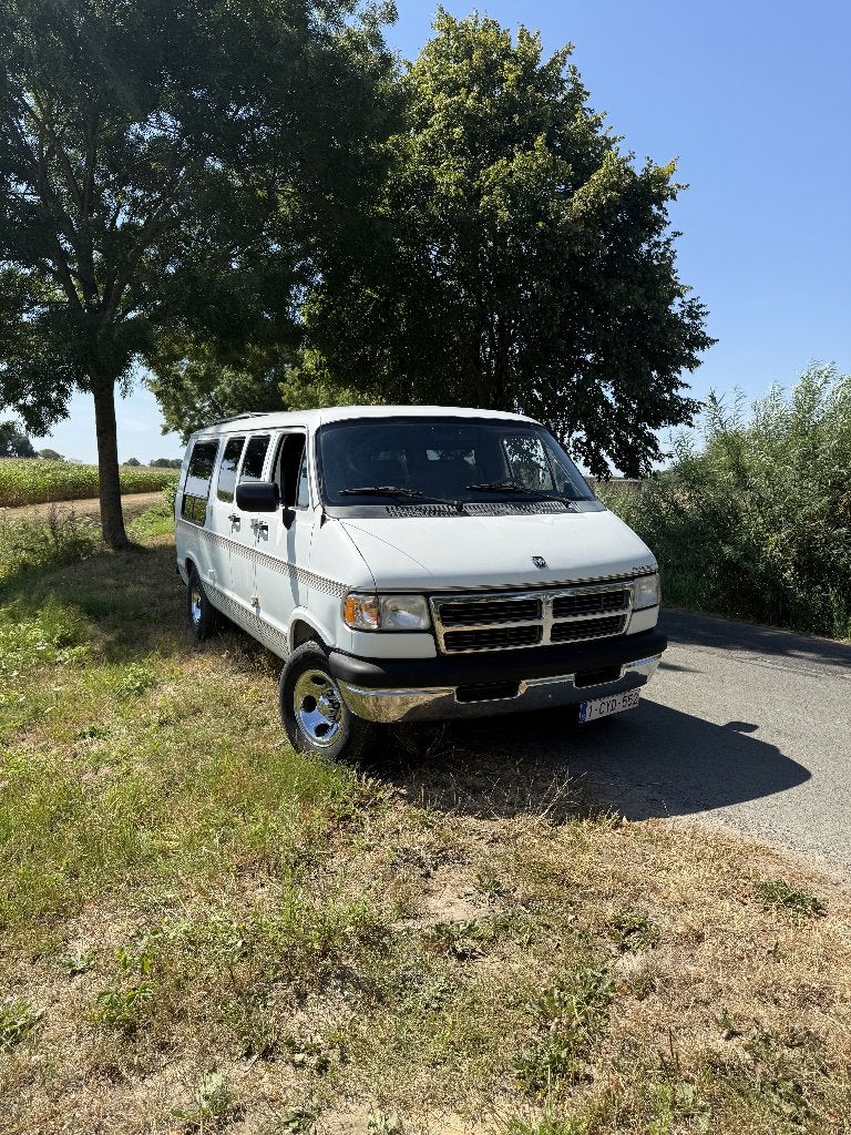 Dodge B2500, Auto's, 4 zetels, Achterwielaandrijving, Wit, 5200 cc