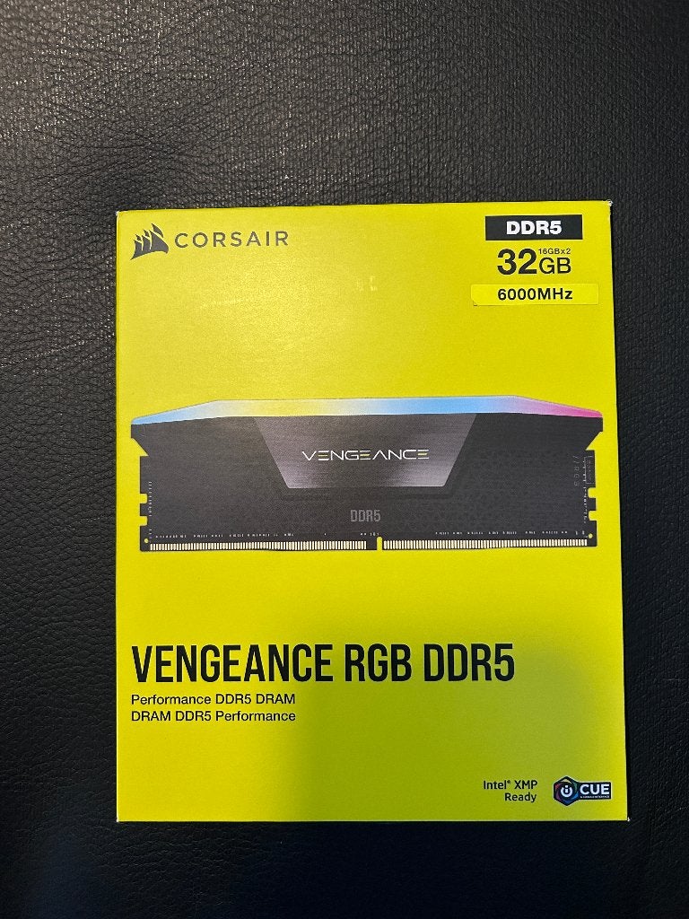 Corsair Vengeance RGB DDR5 2x16gb 6000mhz, Computers en Software, RAM geheugen, 32 GB, Nieuw, Ophalen of Verzenden, Desktop