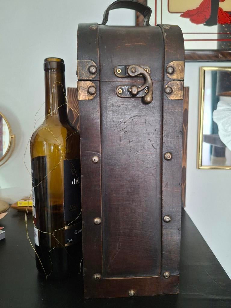 Boîte vintage vin, Ophalen, Hout