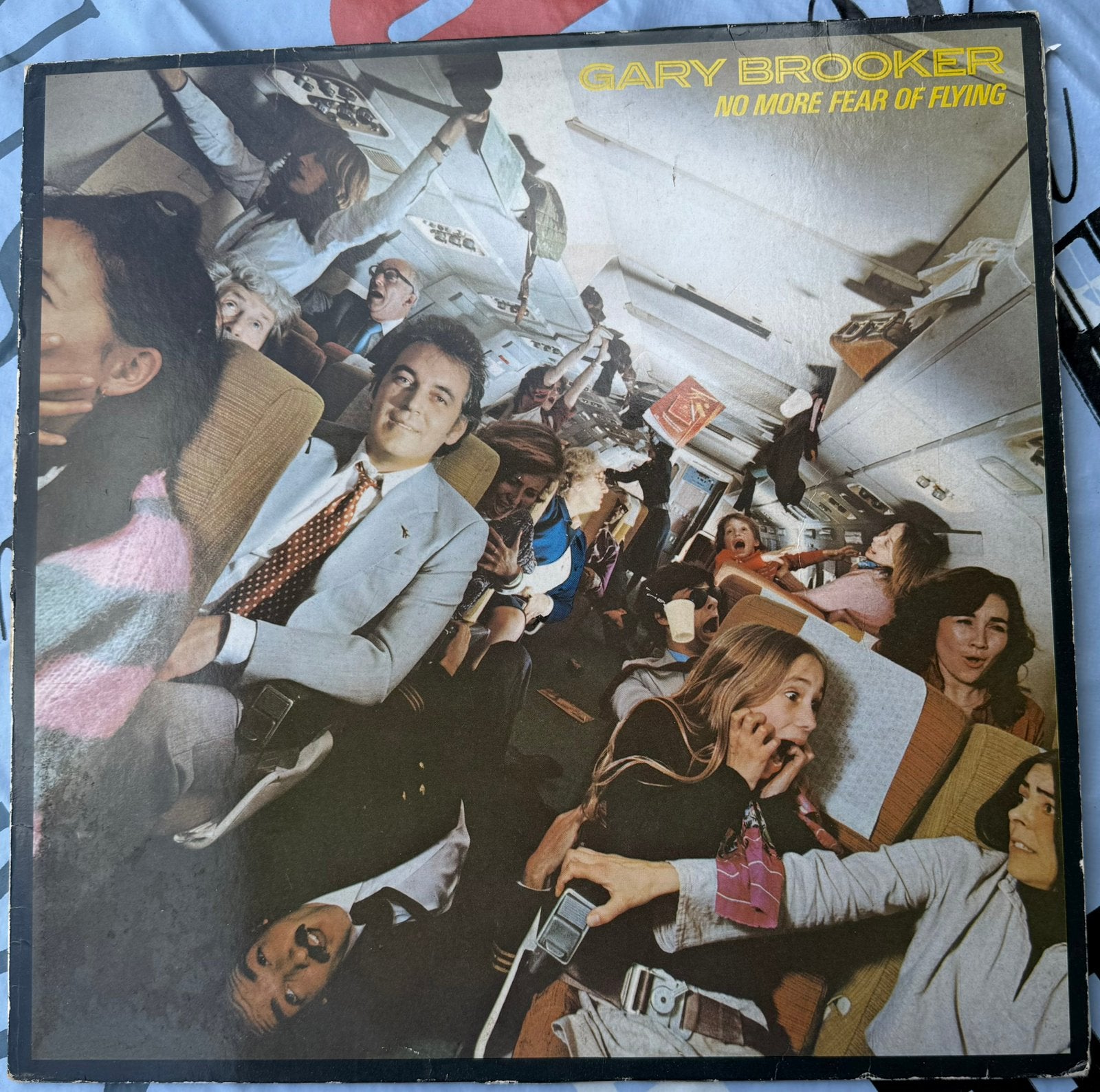 LP Gary Brooker - No more fear of flying, CD & DVD, Vinyles | Rock, 12 pouces, Enlèvement ou Envoi, 1970 - 1979, Utilisé