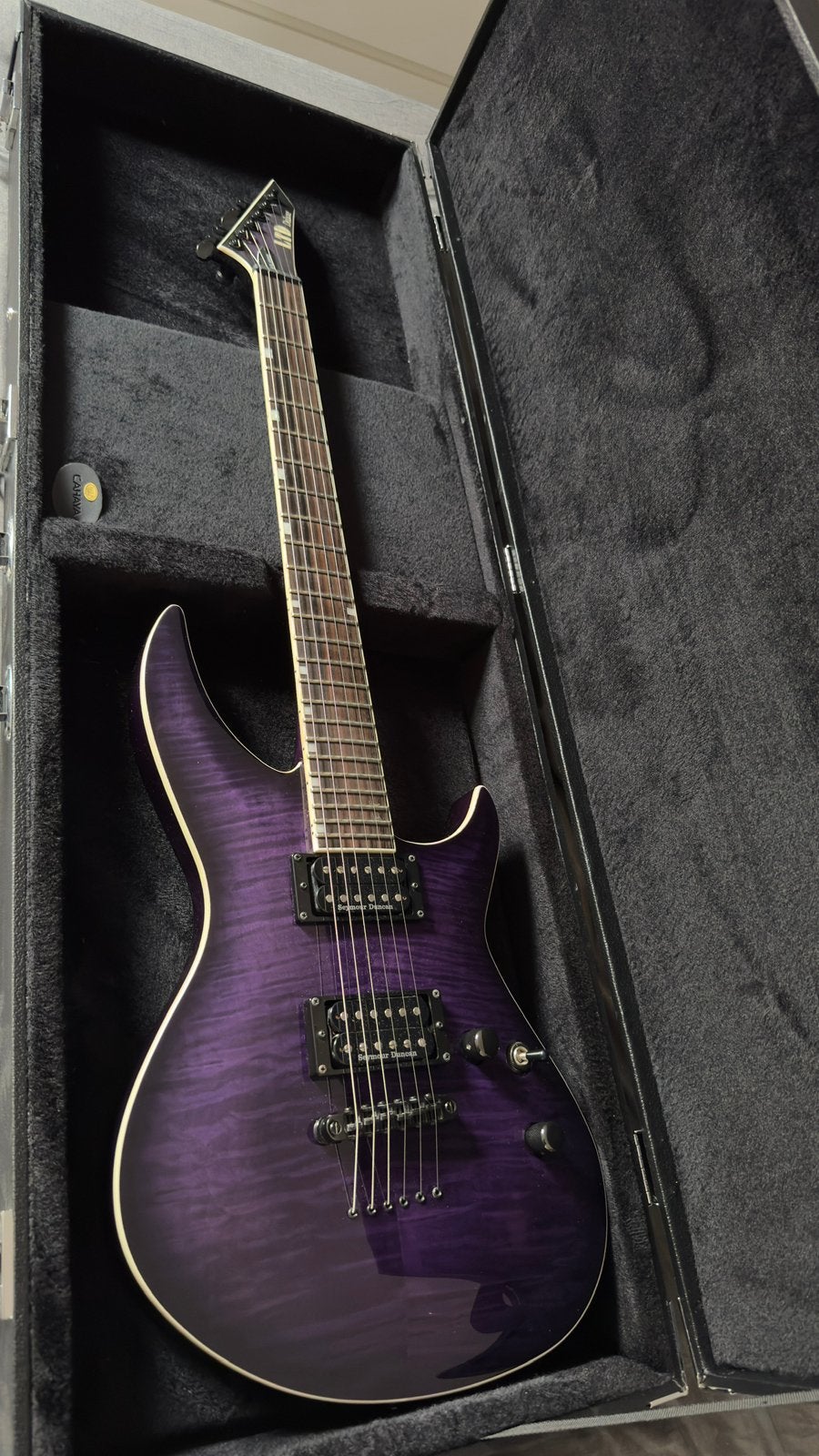 Nieuwe ESP LTD H3 1000 paarse elektrische gitaar + hardcase, Muziek en Instrumenten, Snaarinstrumenten | Gitaren | Elektrisch
