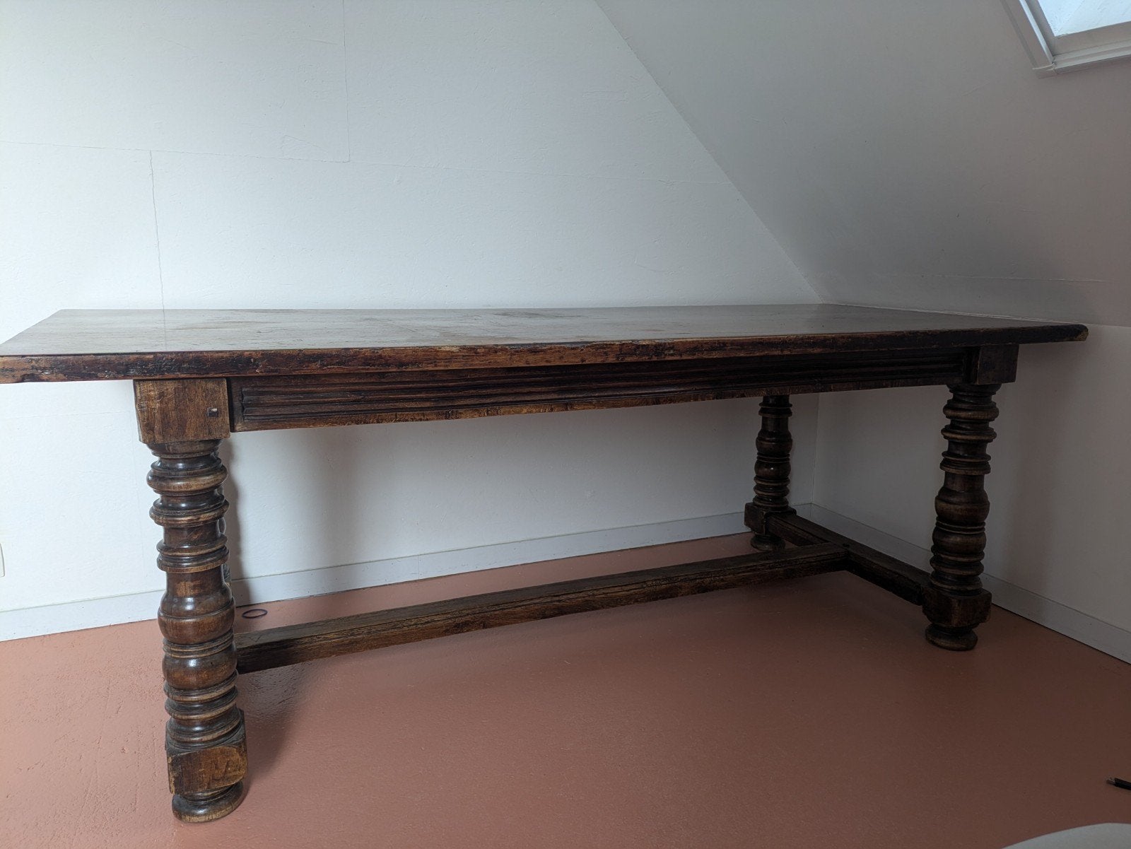 Table à manger Louis XIII 17-18ème, Enlèvement