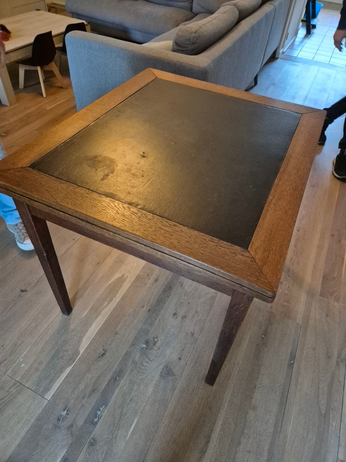 tafel uitschuifbaar, Ophalen