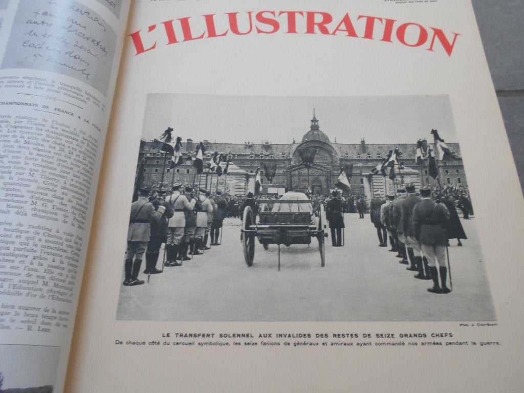 magazines L'illustration (actualités)mai à aout 1931 reliés, Antiek en Kunst, Ophalen of Verzenden