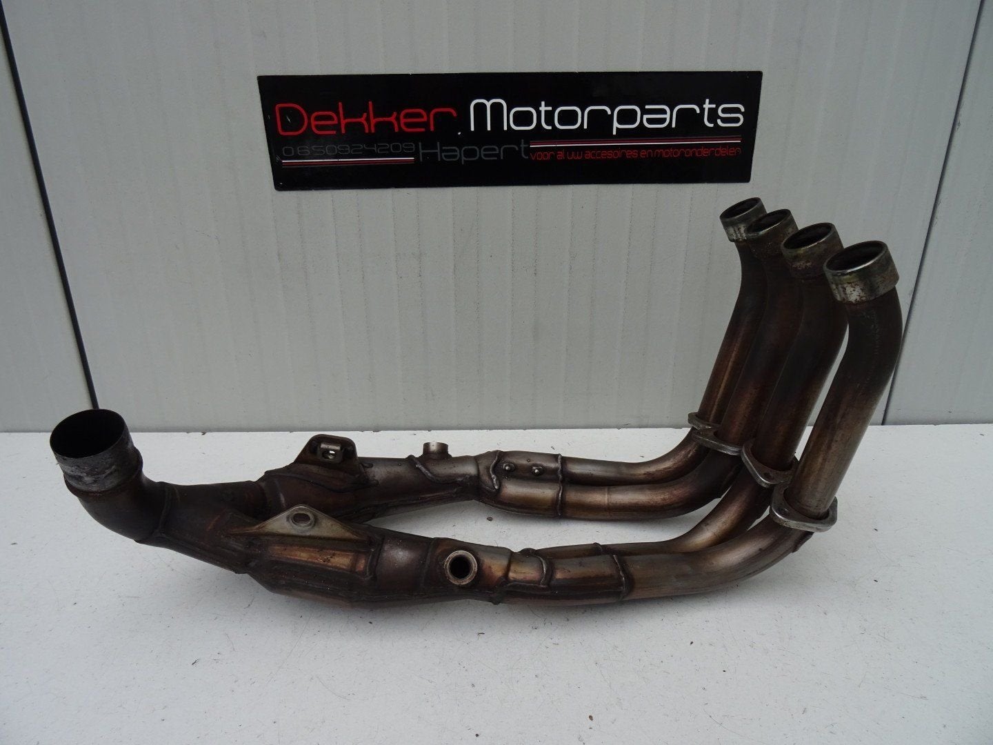 Uitlaat bochten Honda CBR600RR 2003-2004 voor Lambda sondes!, Gebruikt, -, -, Ophalen of Verzenden