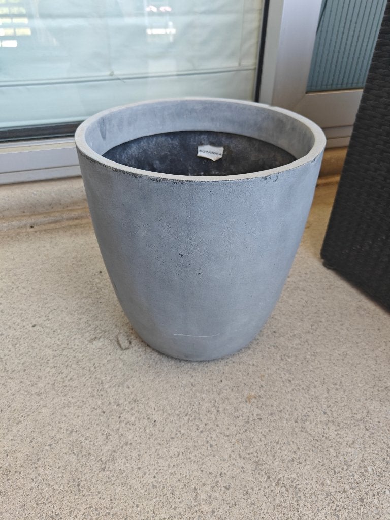 Betonnen bloempotten, Gebruikt, Rond, Minder dan 40 cm, Beton