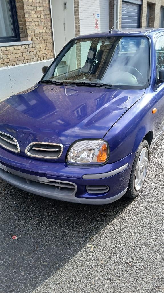 Nissan micra 50.000km K11 diesel 1.500cc 2001, Autos, Nissan, Achat, 140 g/km, Boîte manuelle, Bleu