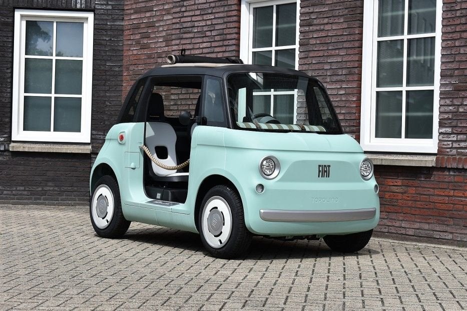 Fiat Topolino Topolino - Dolcevita Launch Pakket Wij zijn op, Automaat, Blauw, Overige carrosserie, Te koop