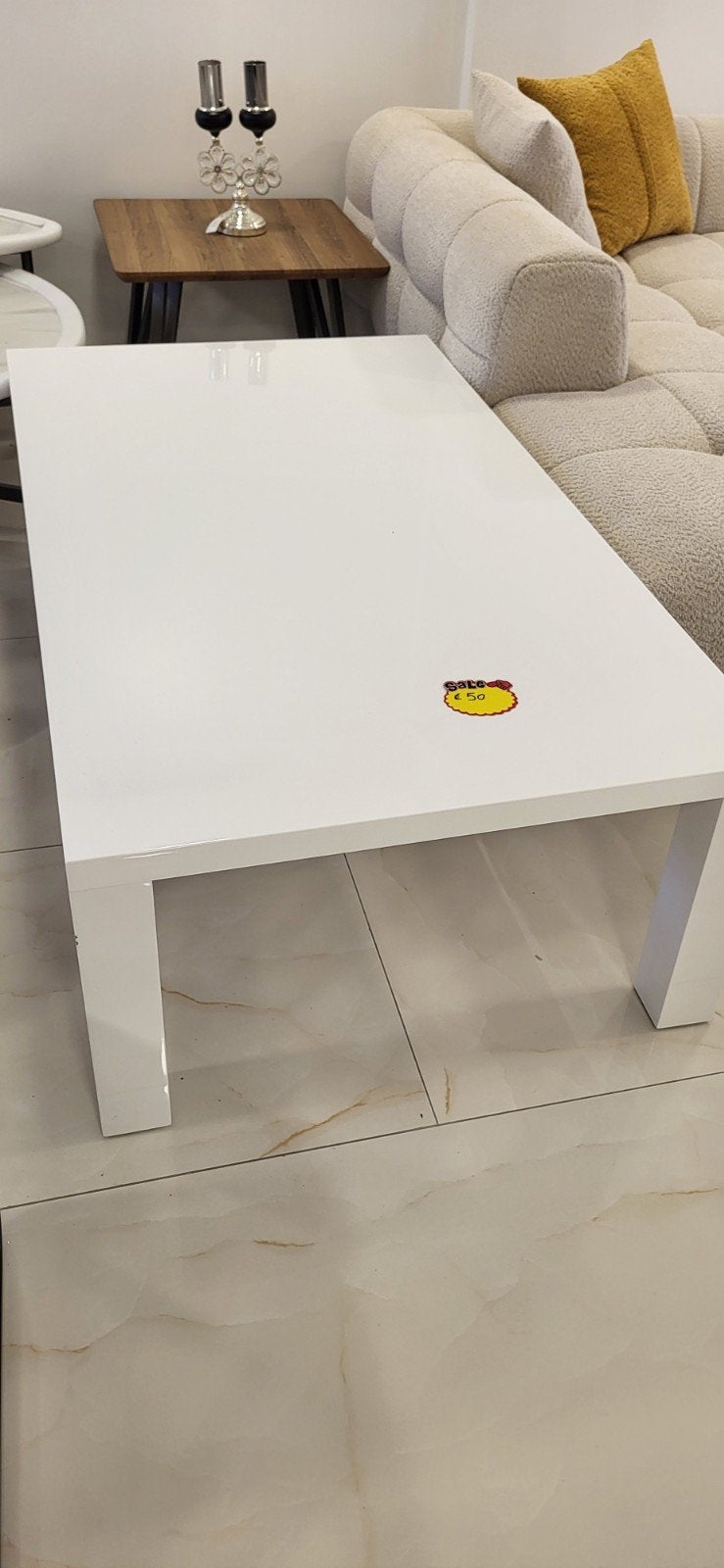 salontafel, Ophalen