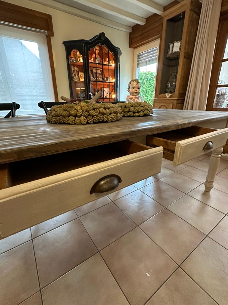 Landelijke eettafel, Enlèvement, Comme neuf