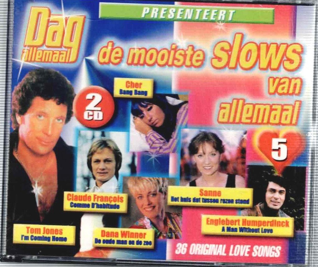 2 x cd  /  De Mooiste Slows Van Allemaal - 5, Ophalen of Verzenden