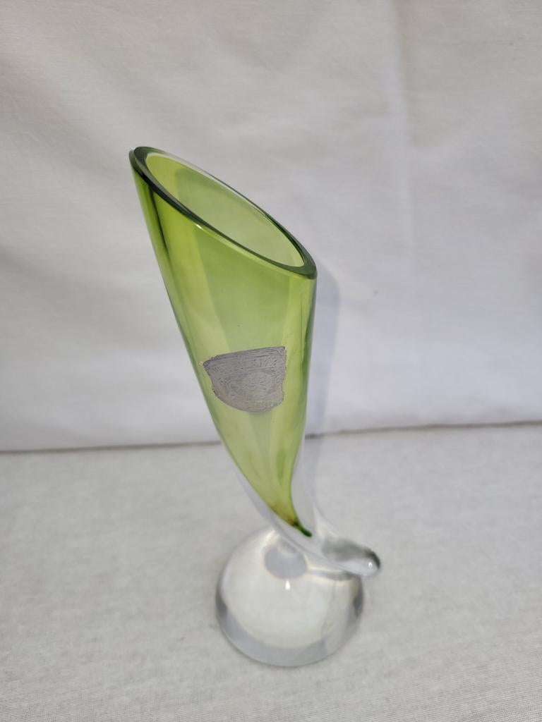 Vase Val st Lambert, Enlèvement