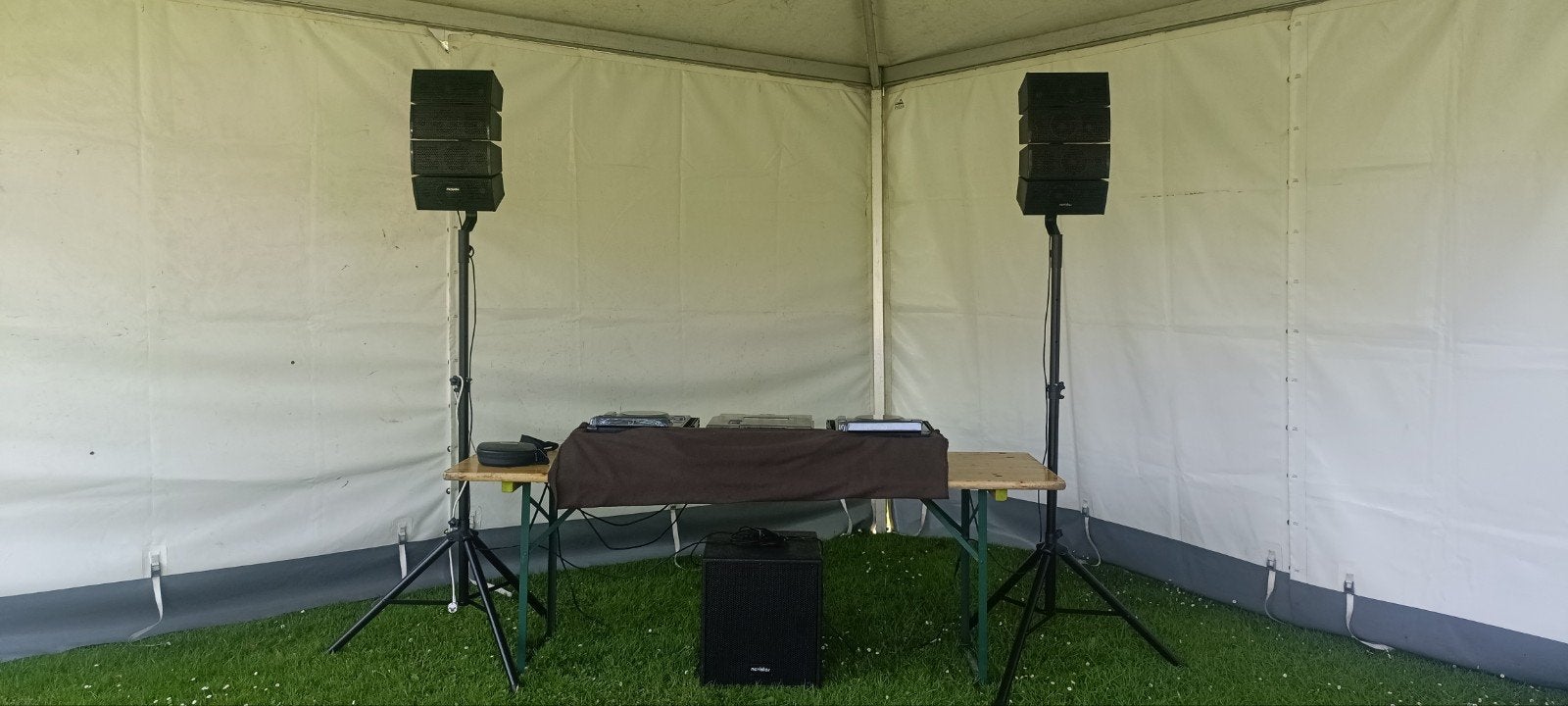 Novistar PA Line Array System, Enlèvement