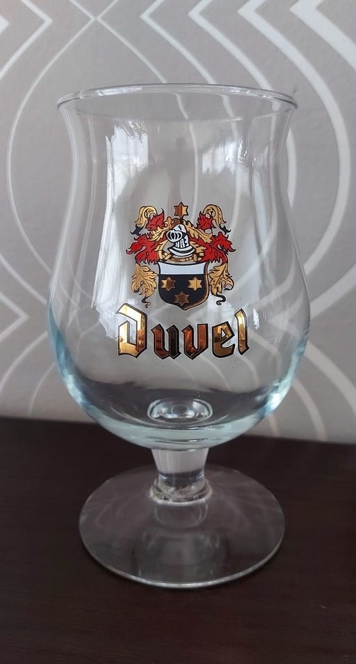 Duvel glas 'wapenschild 1990', Enlèvement ou Envoi, Verre à bière