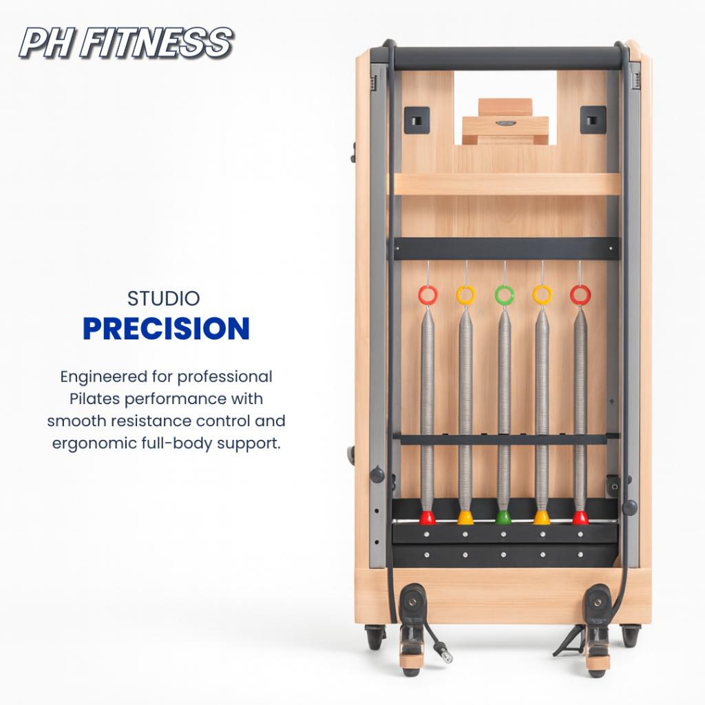 Opvouwbare Pilates Reformer – Studio Kwaliteit | Compact, Ophalen, Nieuw