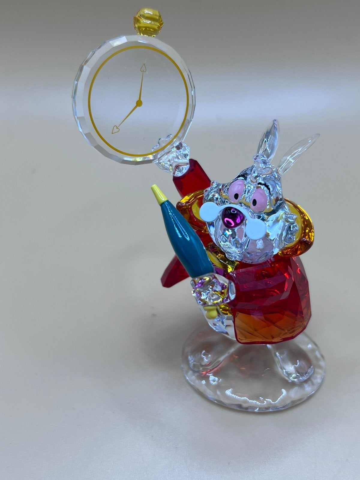 Wit konijn Swarovski, Verzamelen, Swarovski, Verzenden, Zo goed als nieuw