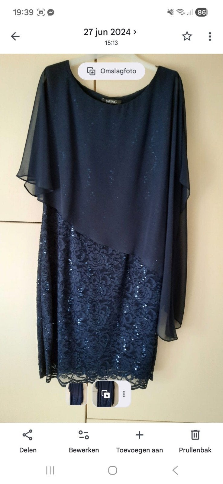 Swing cocktailjurk, Vêtements | Femmes, Habits de circonstance, Enlèvement, Taille 42/44 (L), Bleu, Robe de cocktail
