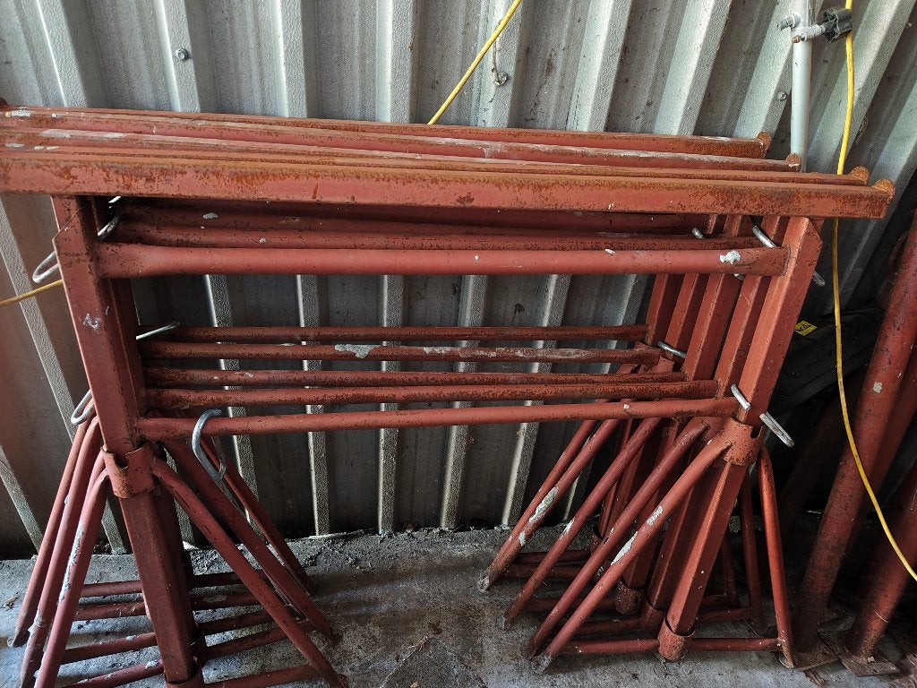 Schragen, Doe-het-zelf en Bouw, Steigers, Ophalen, Zo goed als nieuw, Overige typen, 2 tot 5 meter