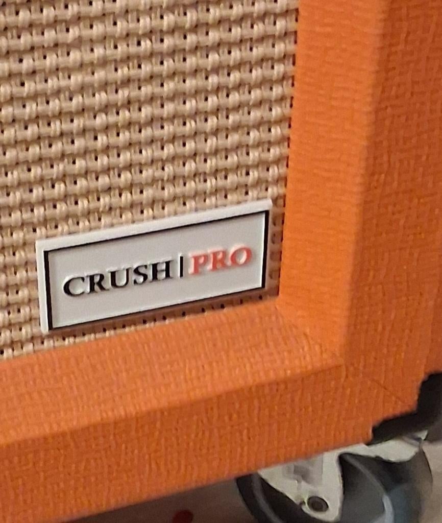 Orange Crush Pro CR Pro 412 4x12 + Originele Orange hoes, Ophalen, Zo goed als nieuw, Gitaar, 100 watt of meer