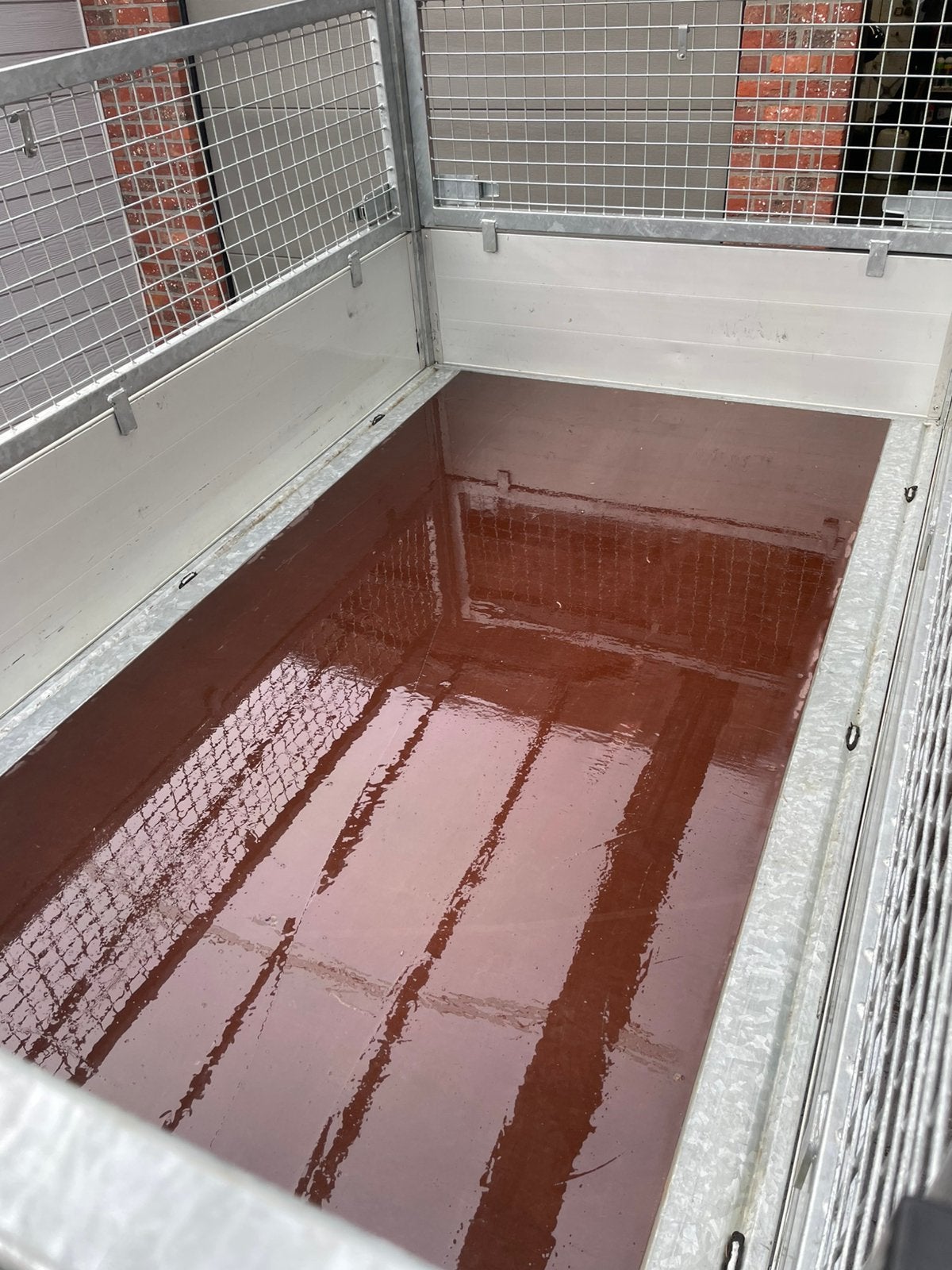 Ongeremde Kipper 750kg aanhangwagen merk syma, Auto diversen, Ophalen, Zo goed als nieuw