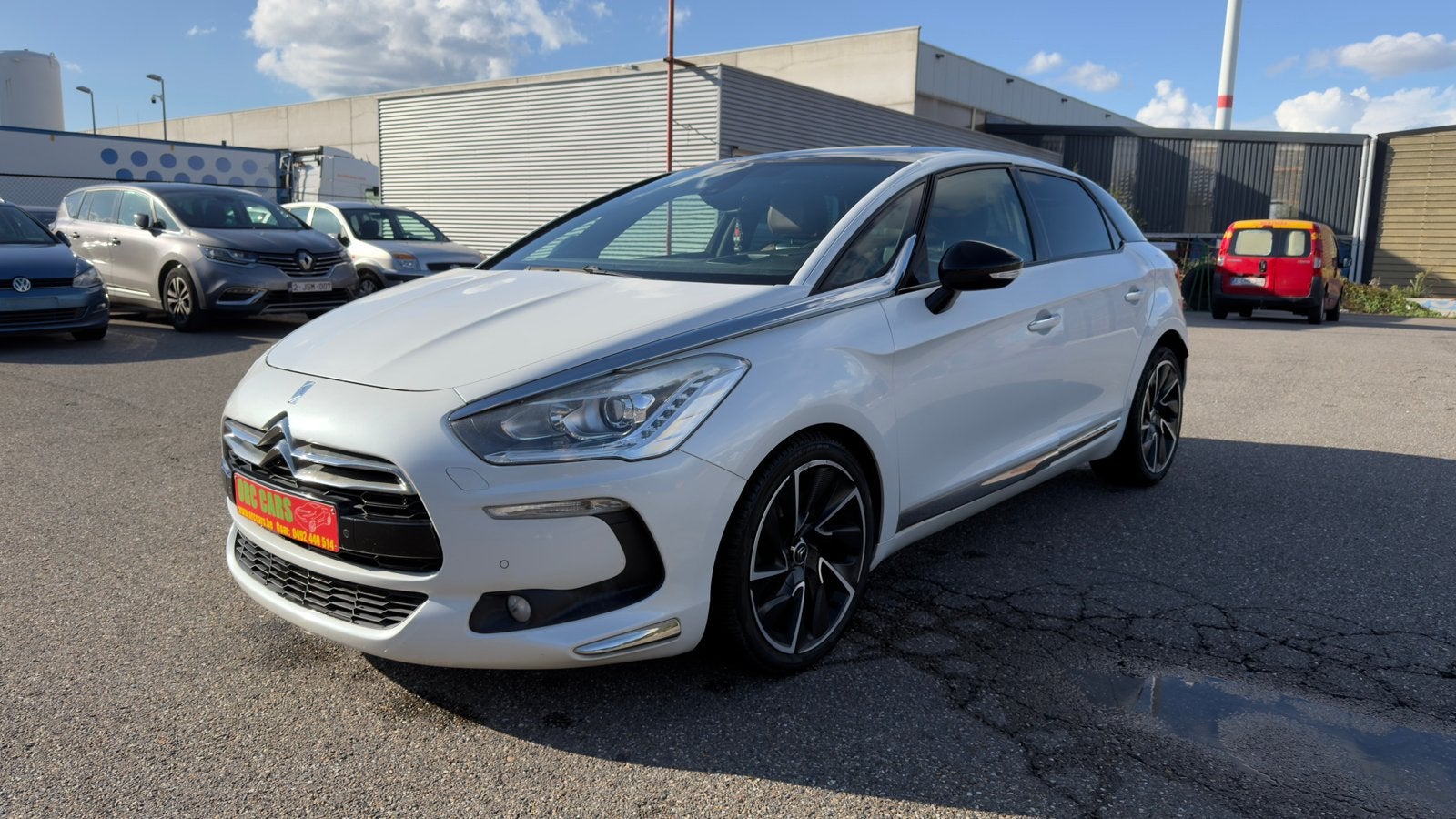 CITROËN DS5 2.0 HDI AUTOMATIQUE — 163 CV — OPTION COMPLÈTE, Autos, Cuir, Beige, Entreprise, Garantie prolongée