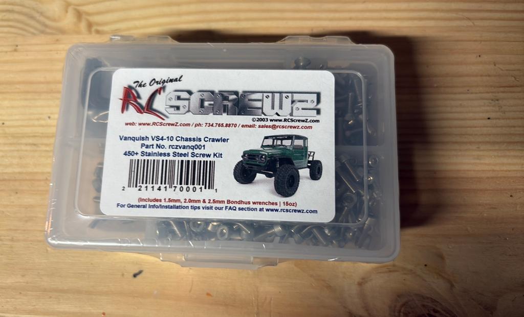 Vanquish phoenix stainless steel screw kit, Ophalen of Verzenden, Nieuw