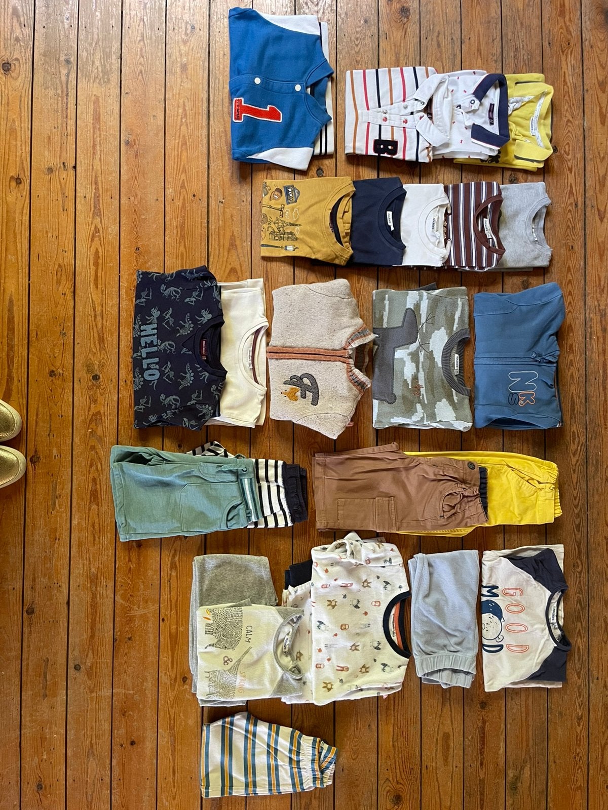 Lot vetements 4 ans Noukies, Sergent Major, Petit Bateau, Enlèvement, Utilisé