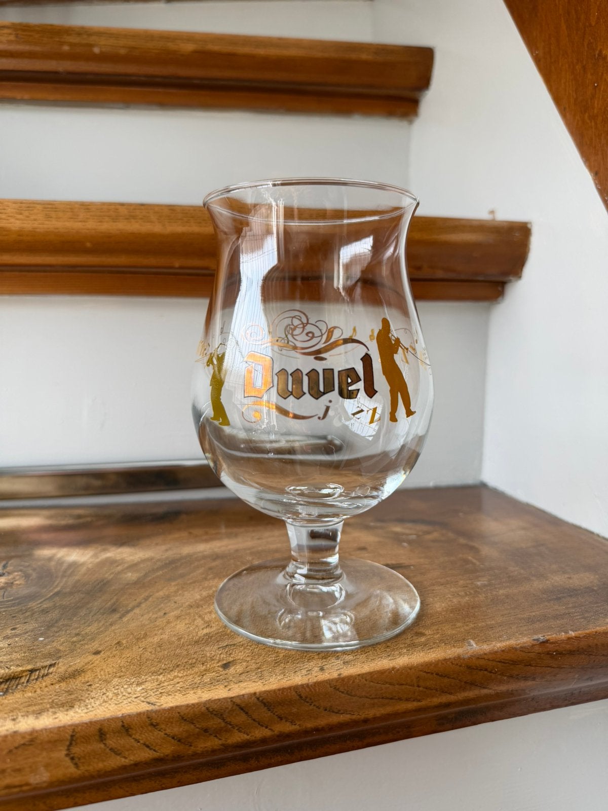 Verre à bière Duvel Jazz Collection 2007, Enlèvement ou Envoi, Comme neuf, Verre ou Verres, Duvel