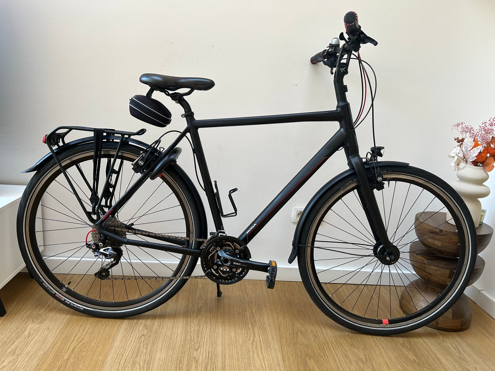 Herenfiets koga f3 5.1, Fietsen en Brommers, Ophalen, Zo goed als nieuw, Versnellingen