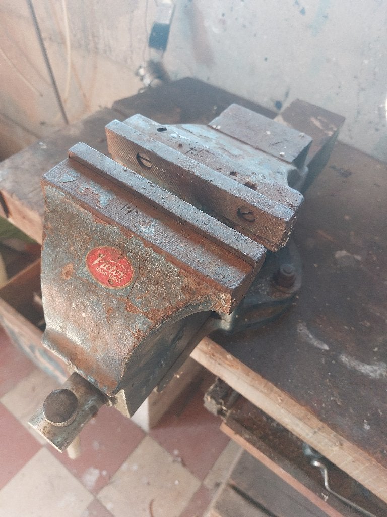 Bankschroef, Bricolage & Construction, Établis, Enlèvement, Utilisé, Étau