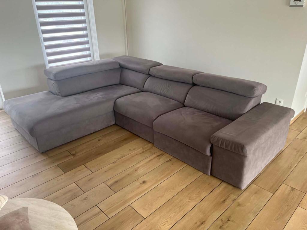 Canapé d'angle avec relax électrique, Ophalen, Gebruikt
