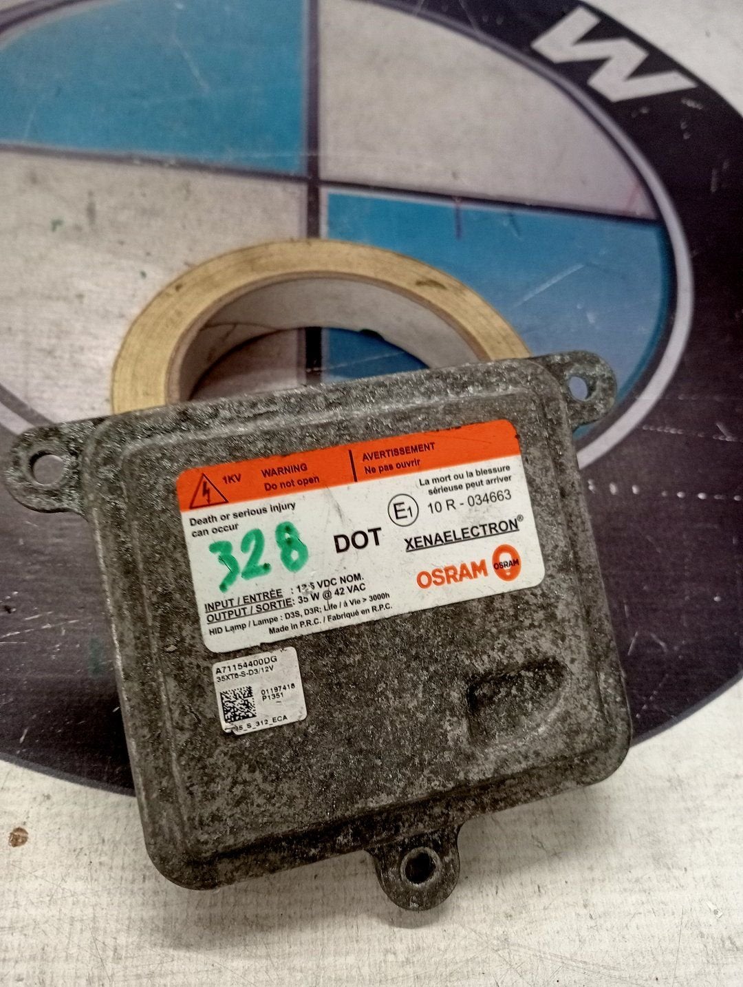 Osram A71154400DG 10R034663 Xenon Ballast module, Gebruikt, -, -, Ophalen of Verzenden