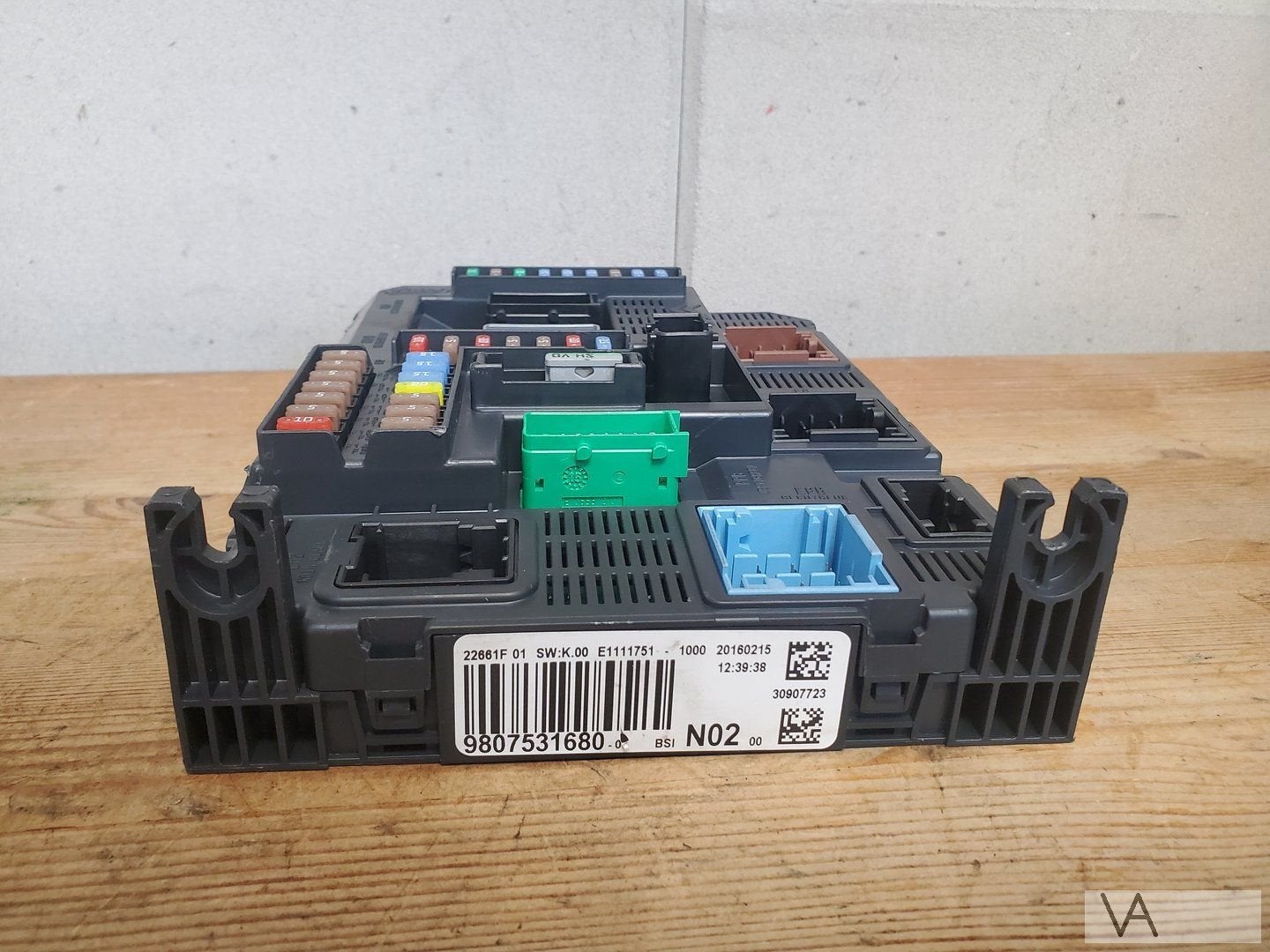 Peugeot 208 2008 Citroen C4 cactus zekeringkast 9807531680, Gebruikt, -, -, Ophalen of Verzenden