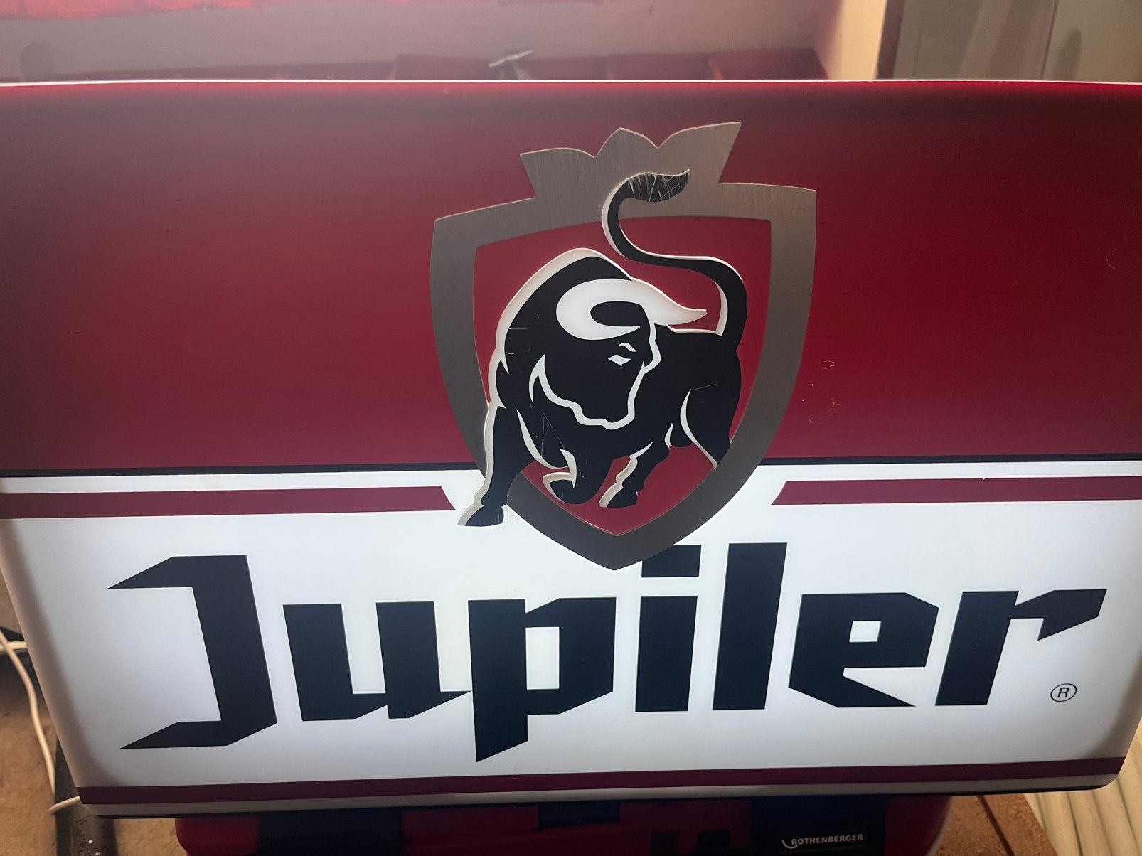 Lichtreclame Jupiler, Verzamelen, Ophalen, Zo goed als nieuw