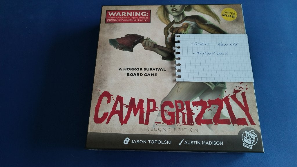 Camp Grizzly (2nd edition), Hobby en Vrije tijd, Ophalen of Verzenden, Zo goed als nieuw