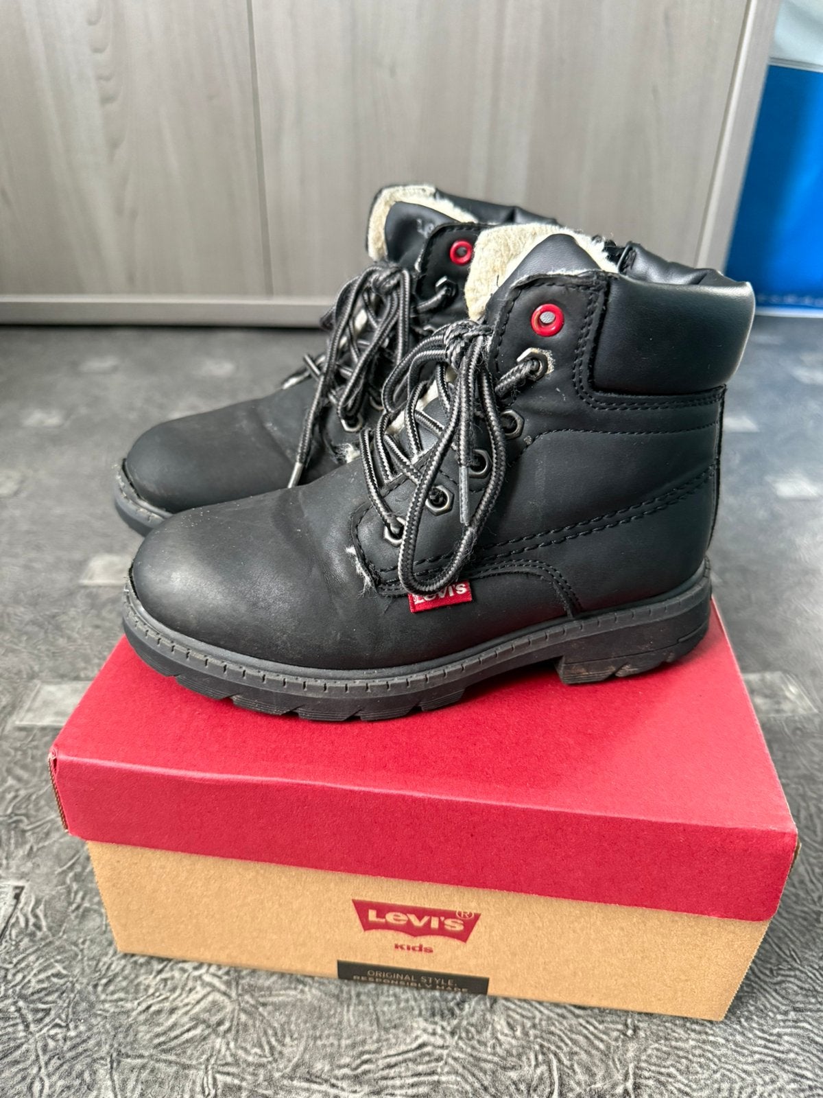 Warme bottines maat 30, Ophalen of Verzenden, Jongen, Laarzen, Zo goed als nieuw