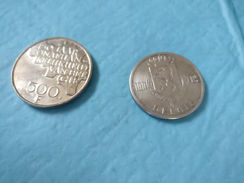 Belgische munten, Ophalen