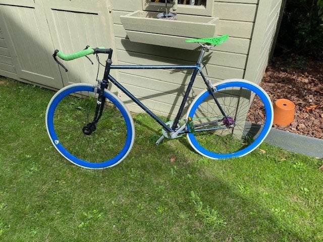 Vélo single speed, Frein sur jante, Enlèvement, 28 pouces, 53 à 57 cm