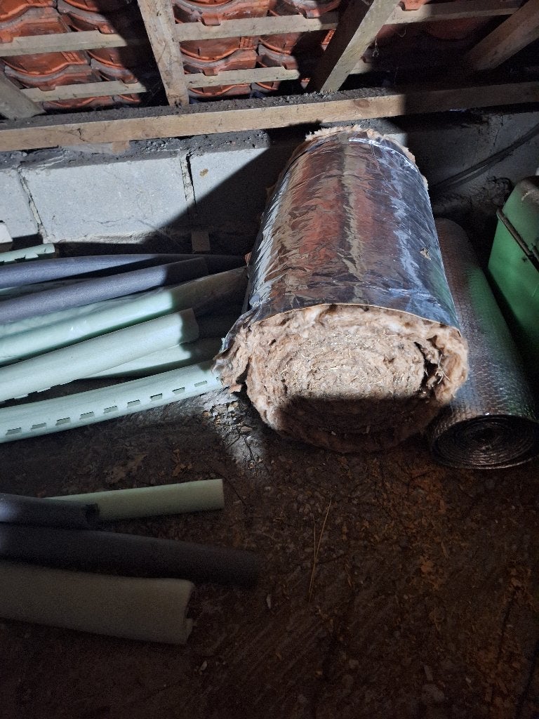 Buisisolatie, Ophalen, 4 tot 8 cm, Nieuw, Steenwol