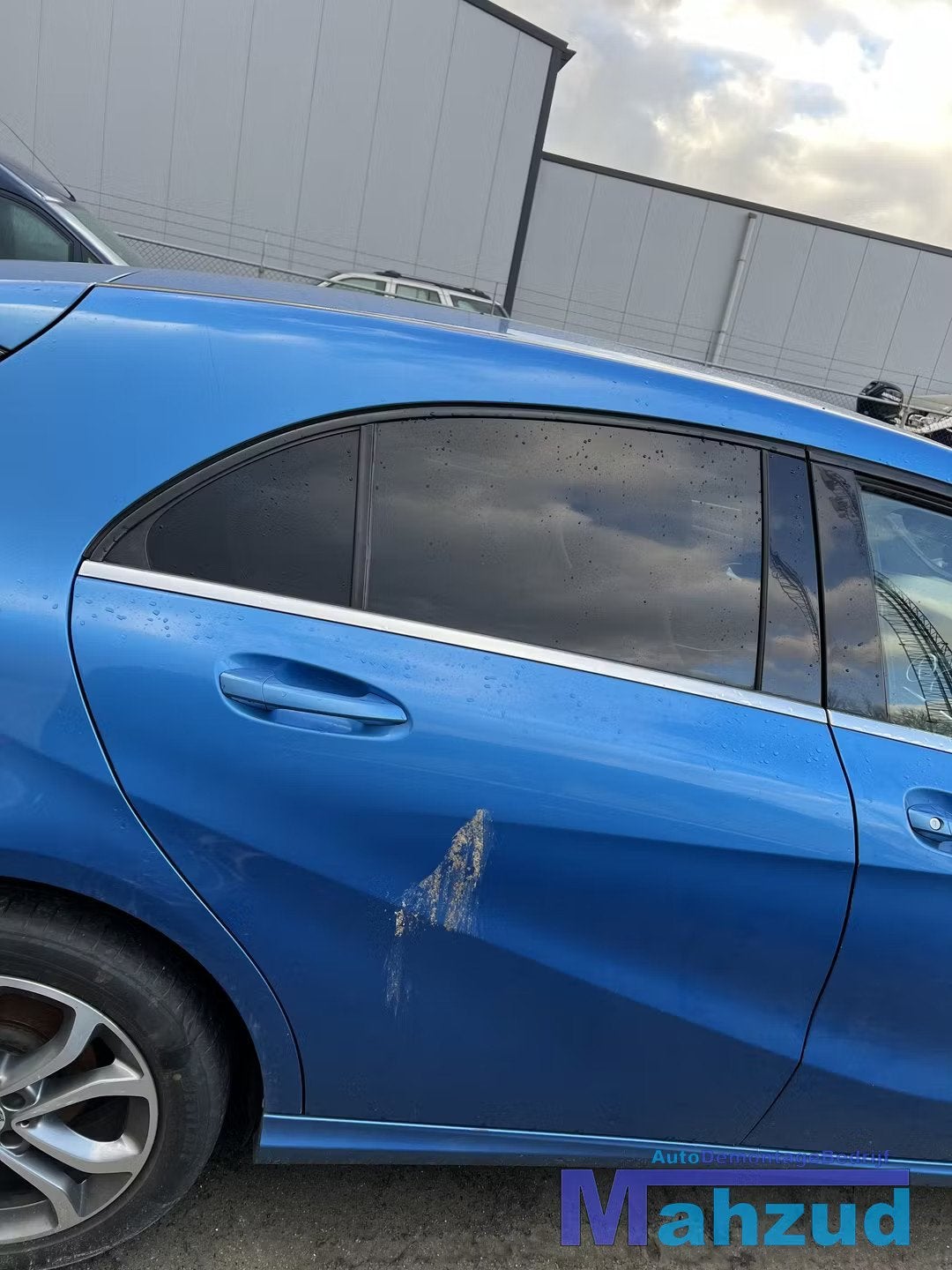 MERCEDES A KLASSE W176 blauw 162 rechts achter deur 2012-201, Auto-onderdelen, Gebruikt, Mercedes-Benz AG, Deur, Mercedes-Benz