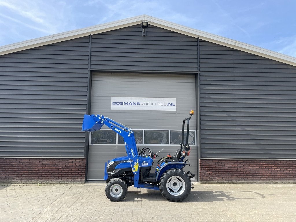 Solis 26 minitractor NIEUW + frontlader op brede agribanden, Articles professionnels, Agriculture | Tracteurs, Neuf, Autres marques