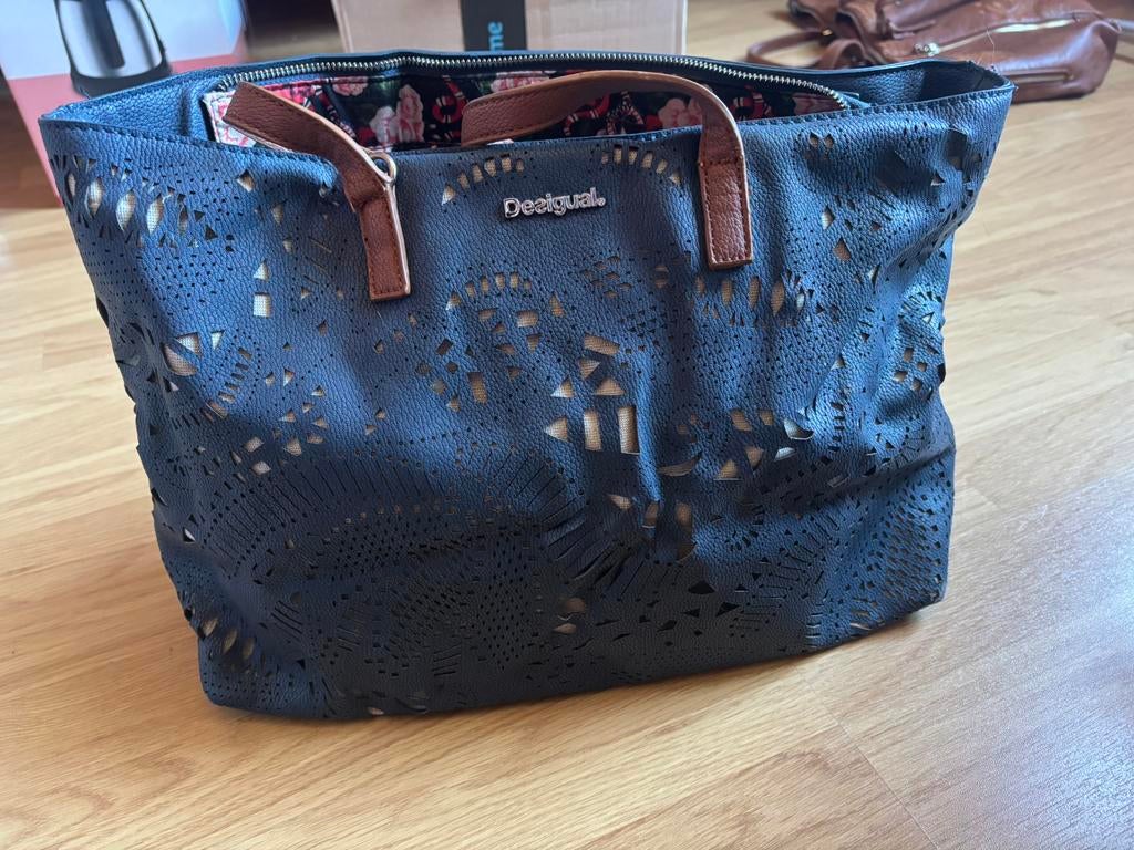Sac desigual, Ophalen, Gebruikt, Blauw, Handtas