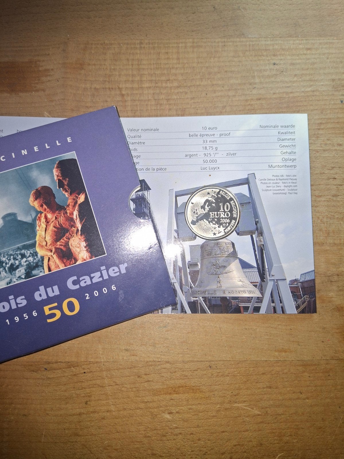 Zilveren munt van 10 euro, in verpakking, Verzenden, Zilver, Zilver