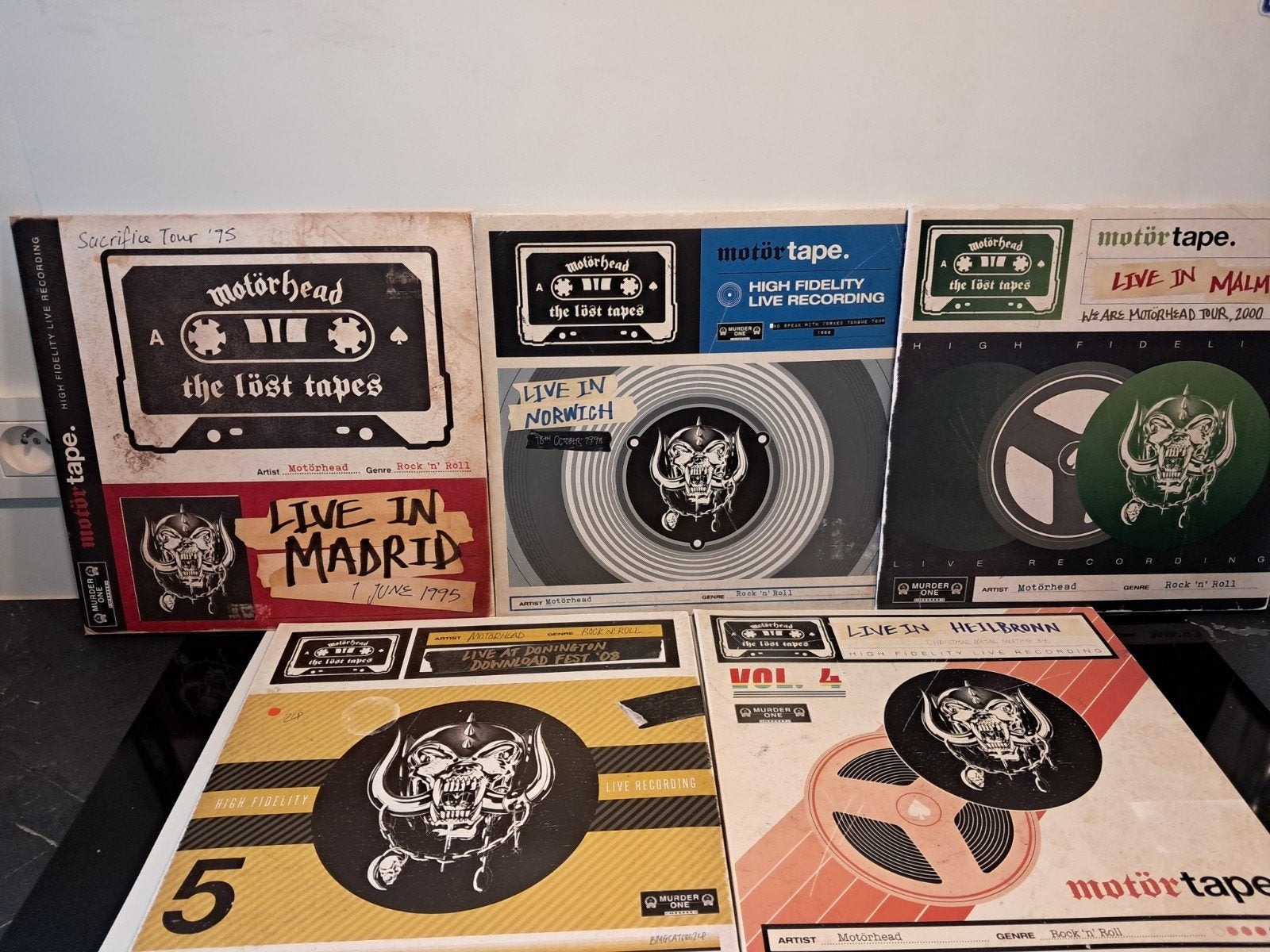 MOTÖRHEAD - the löst tapes 1 à 5, Enlèvement ou Envoi